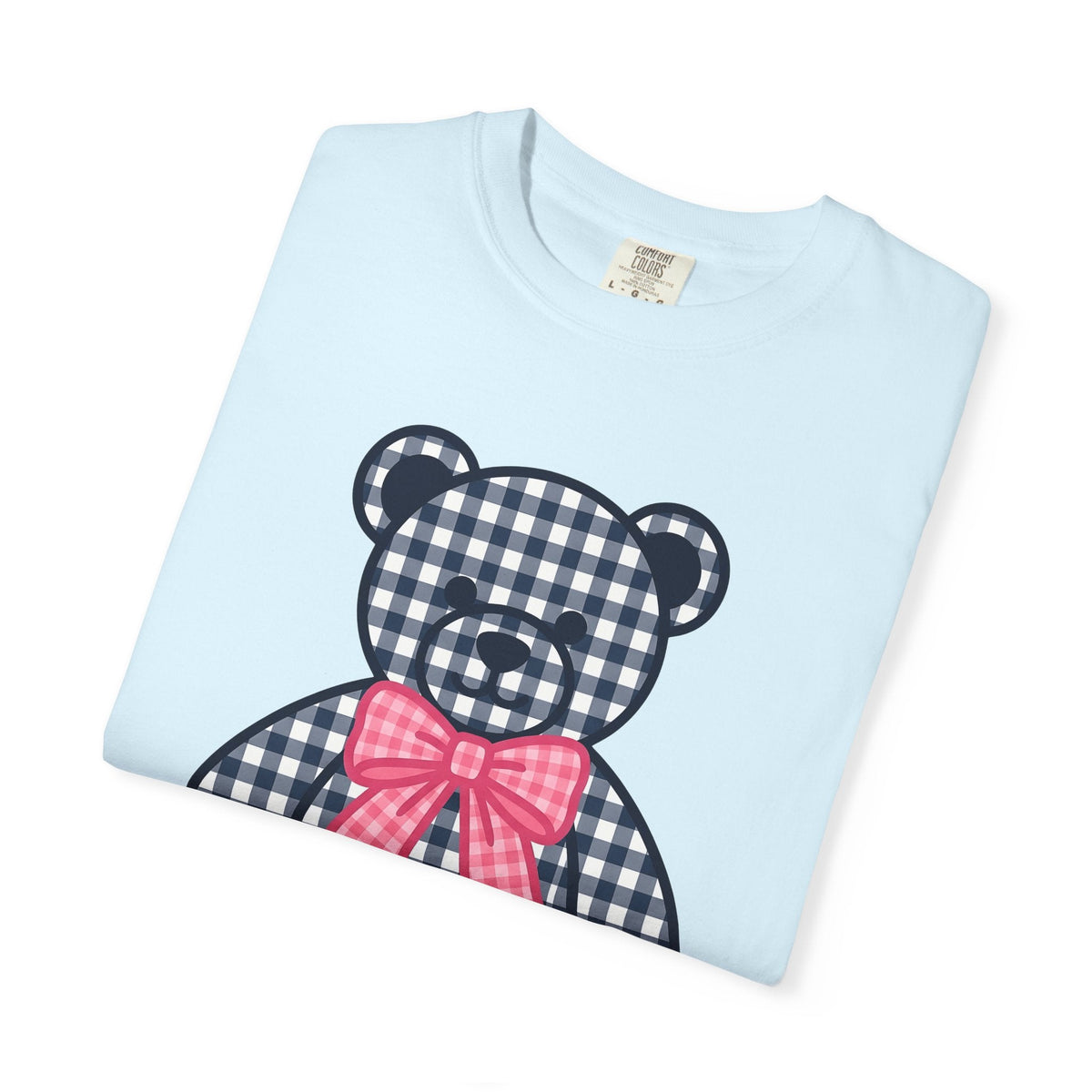 Plaid Teddy Bear Shirt Cute Animal Unisex Gift Kawaii Tee product image 8