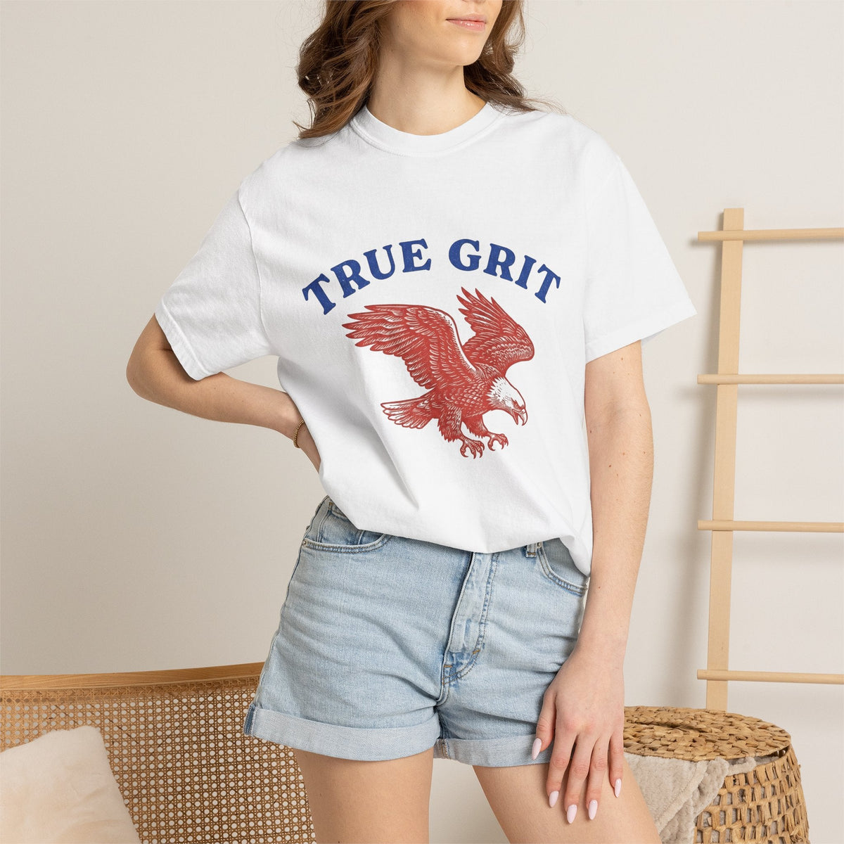 Eagle Print Shirt Country Unisex Gift Heritage Tee Bald product image 6