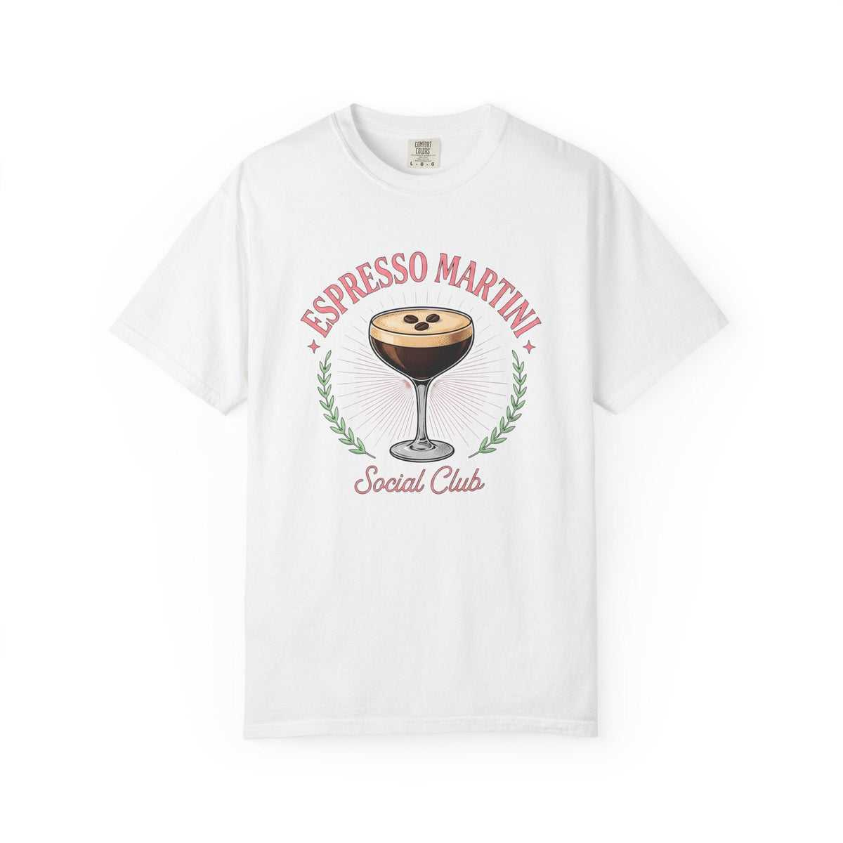 Espresso Martini Shirt Drinks Cocktail Unisex Gift Vintage product image 1