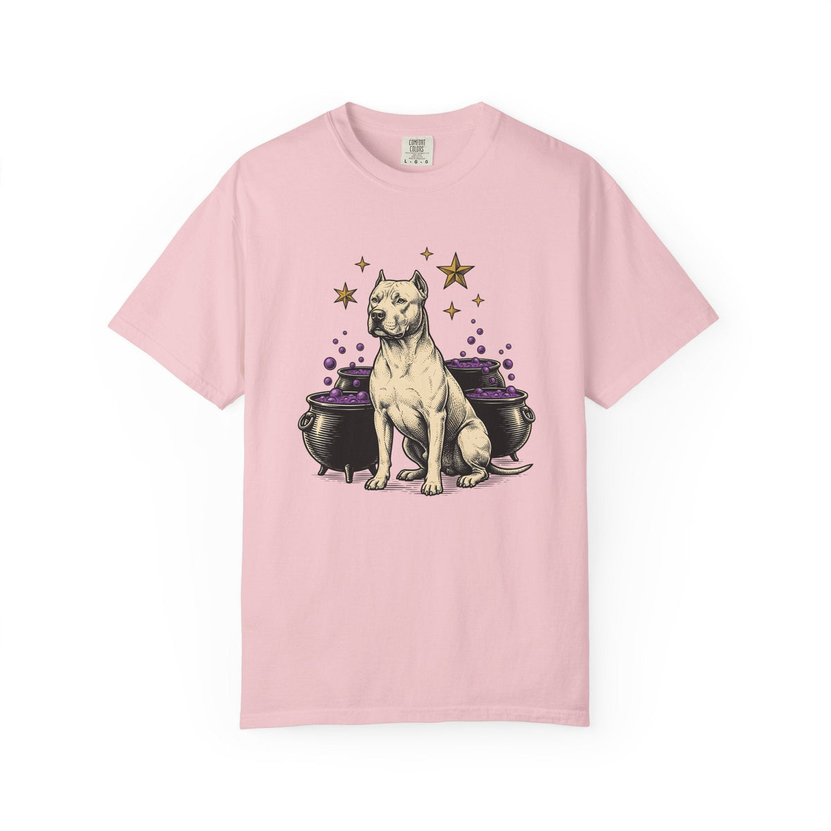 Pitbull Pup Shirt Dog Fall Unisex Gift Classic Graphic Tee product image 3