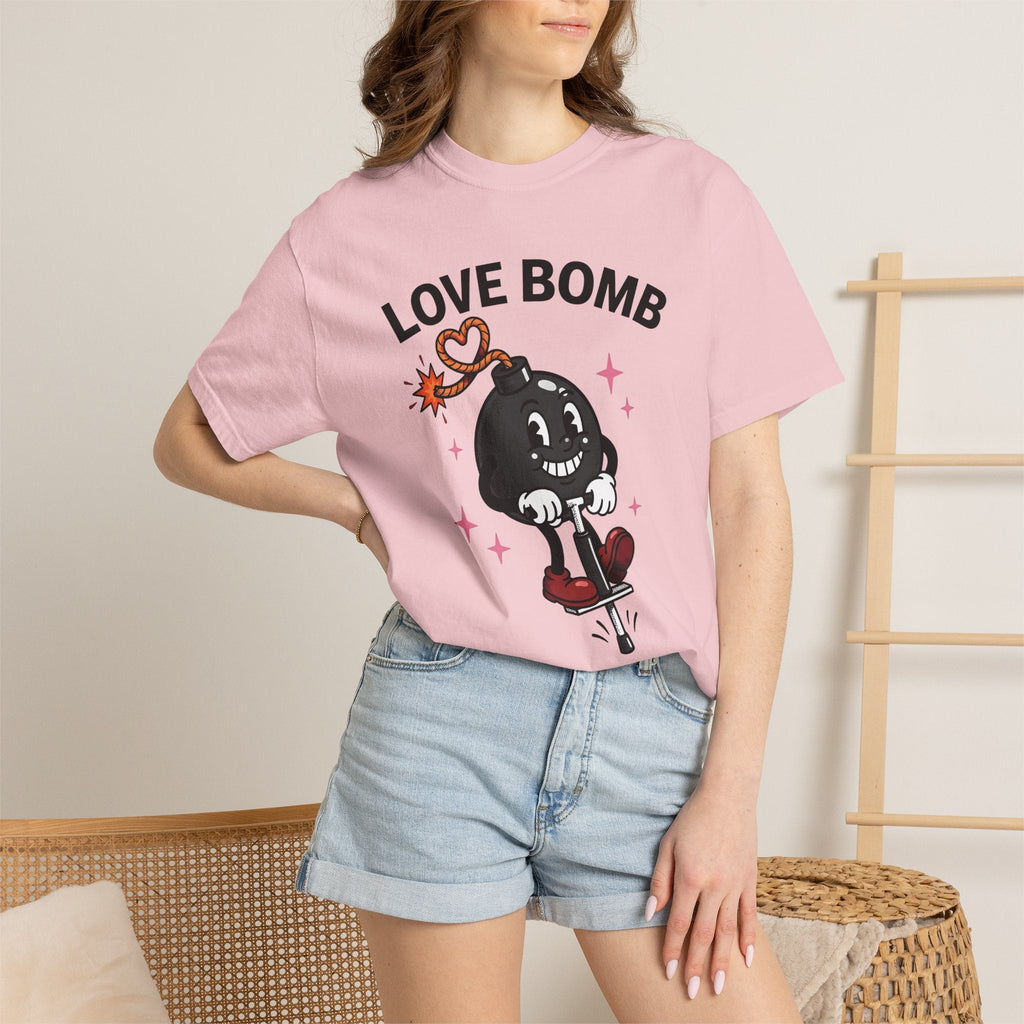 Cartoon Bomb Icon Shirt St. Valentine's Day Duos Unisex product image 12