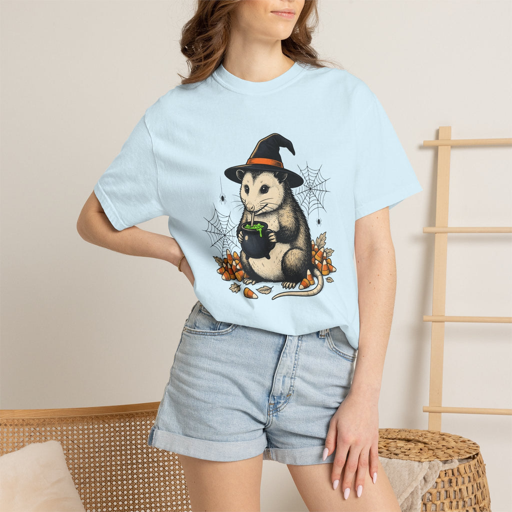 Opossum Magic Shirt Halloween Fauna Unisex Gift Sketch Tee product image 10