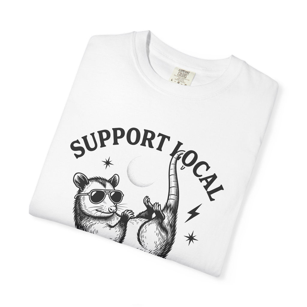 Possum Drawing Shirt Joke Unisex Gift Rustic Tee Opossum product image 5