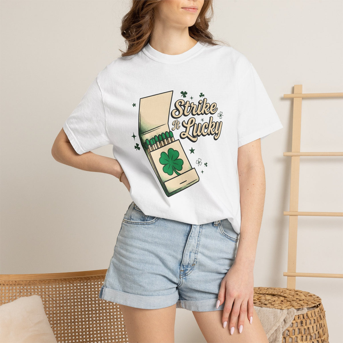 Matchbook Clover Leaf Shirt St Patricks Day Charm Gift product image 6