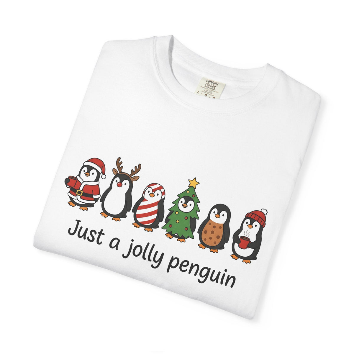 Penguin Drawing Shirt Christmas Pets Unisex Gift Sweet Tee product image 5