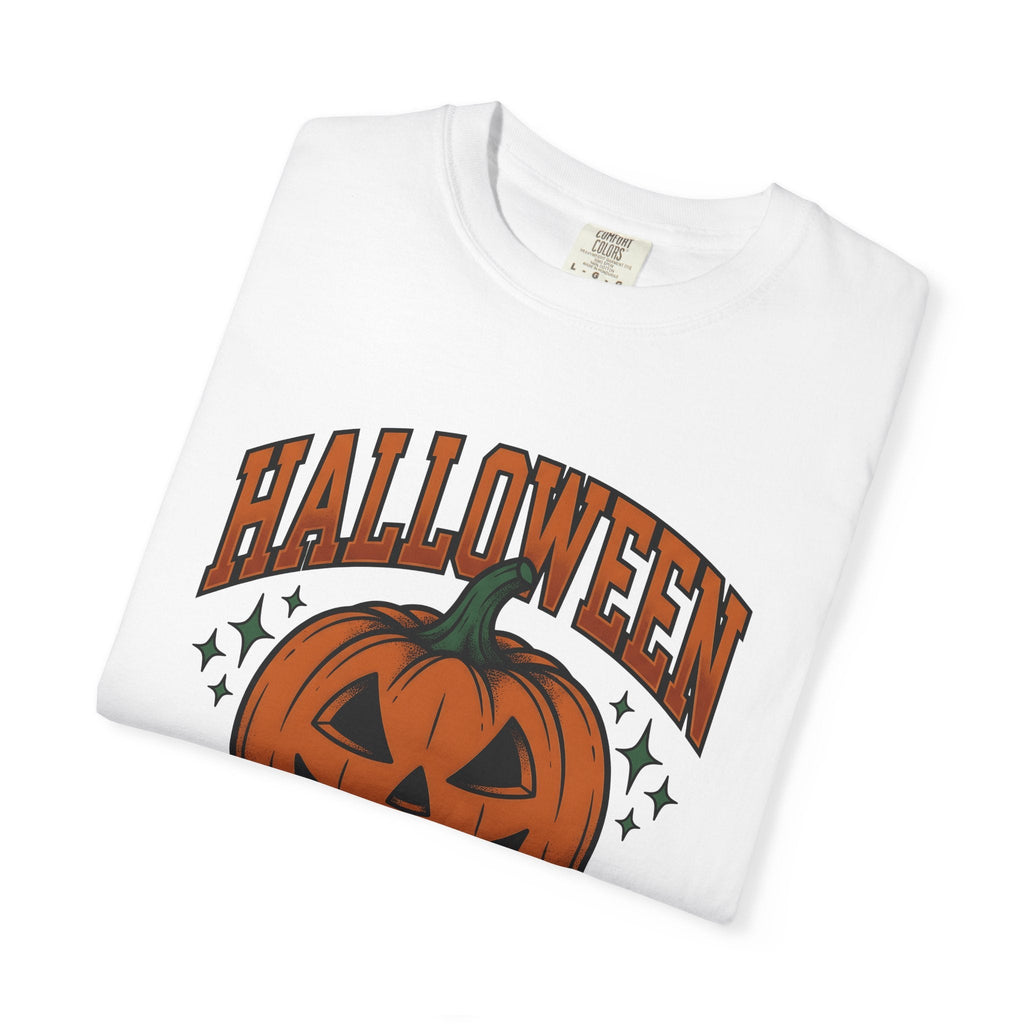 Carved Pumpkin Rustic T-Shirt – Halloween Fall Country product image 6