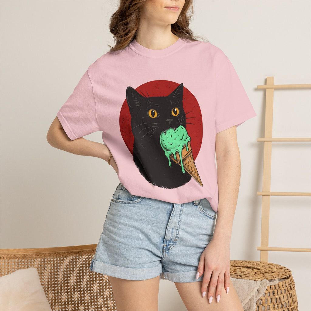 Black Cat Shirt Culinary Unisex Gift Modern Graphic Tee product image 12