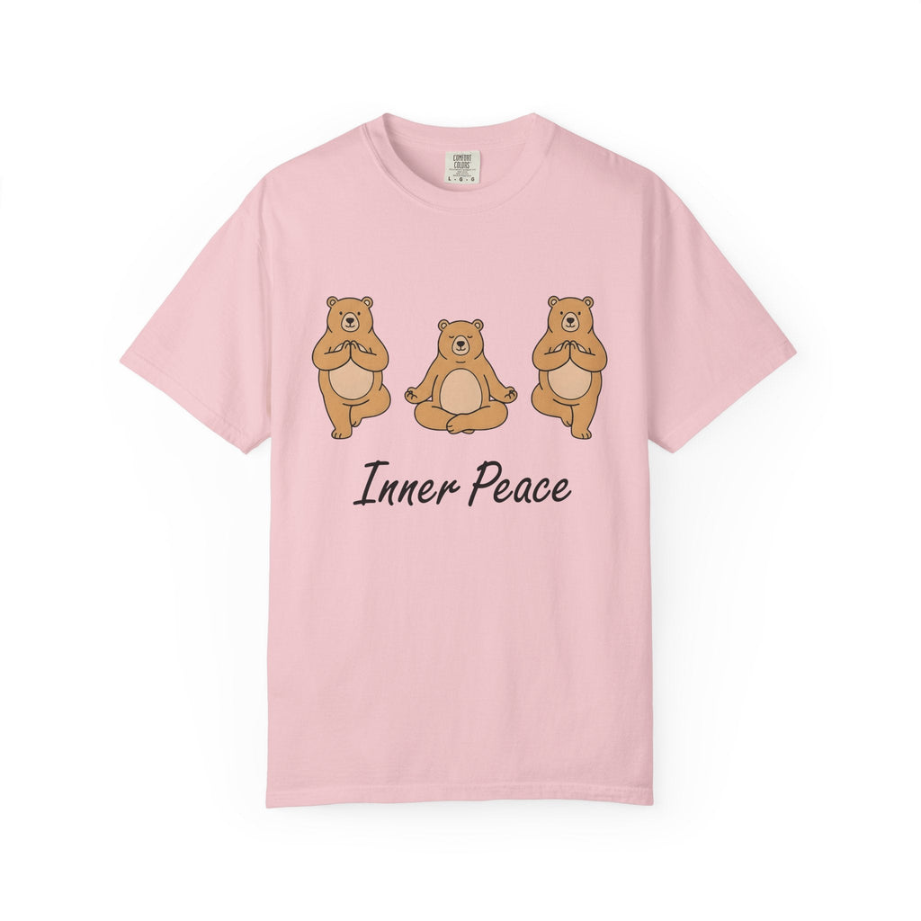 Meditation Bear Shirt Yoga Wildlife Unisex Gift Kawaii Tee product image 3