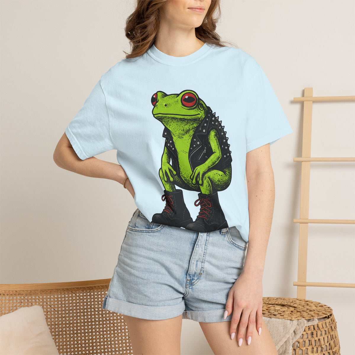 Cool Frog Shirt Fauna Unisex Gift Pop Art Tee Toad T-Shirt product image 9
