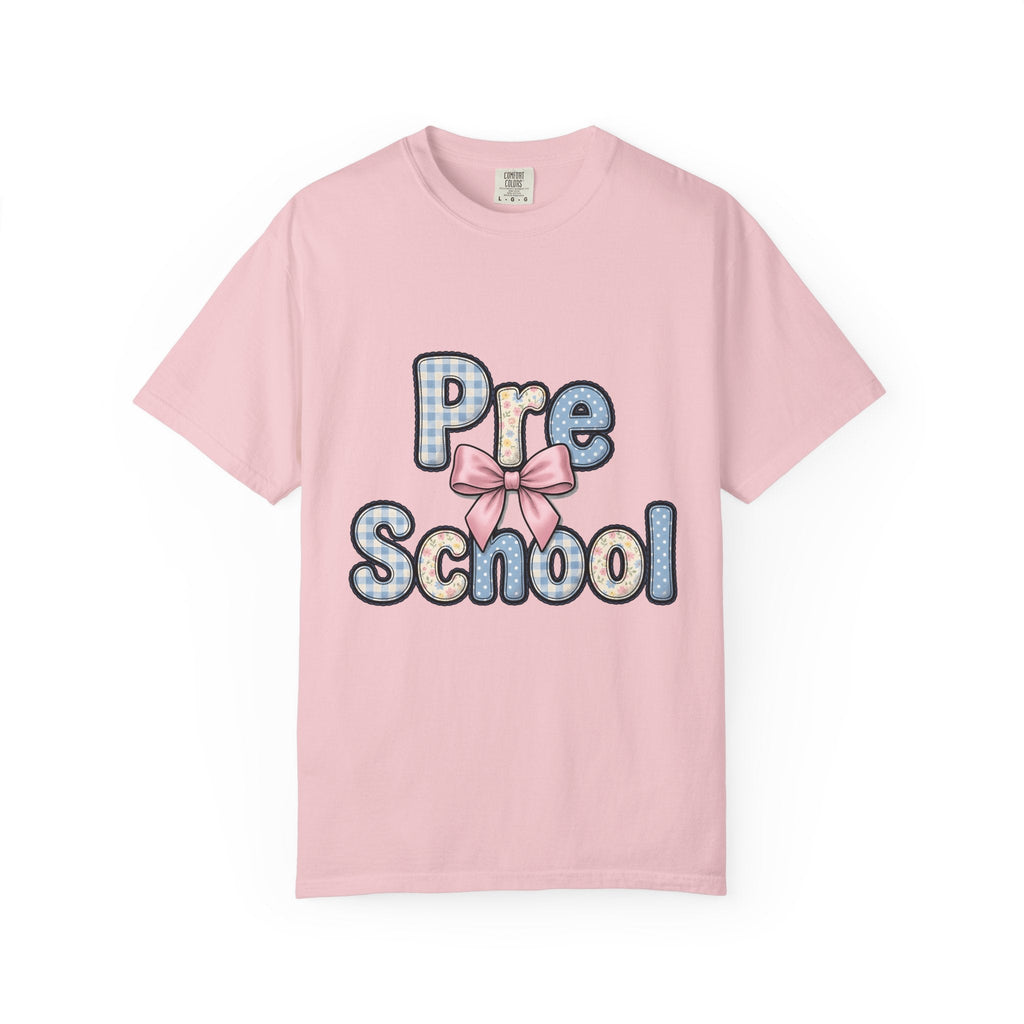 Pastel Letters Shirt Preschool Teacher Education Unisex product image 3