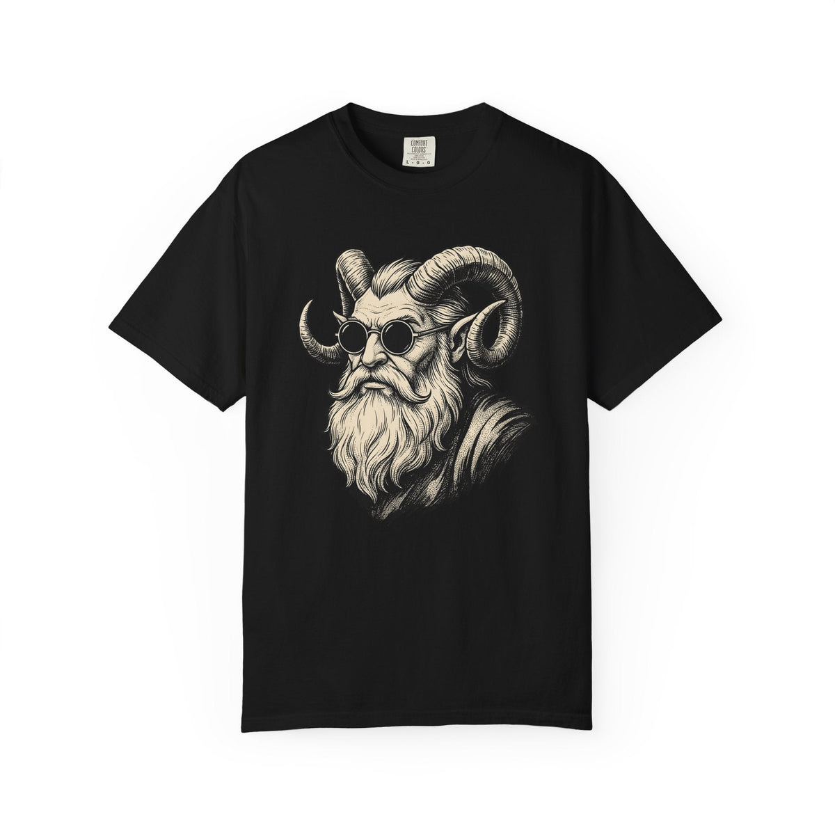 Krampus Head Shirt Christmas Gothic Unisex Gift Tattoo Tee product image 4