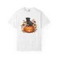 Pug Pumpkin Shirt Halloween Canine Fan Unisex Gift Old product image 1