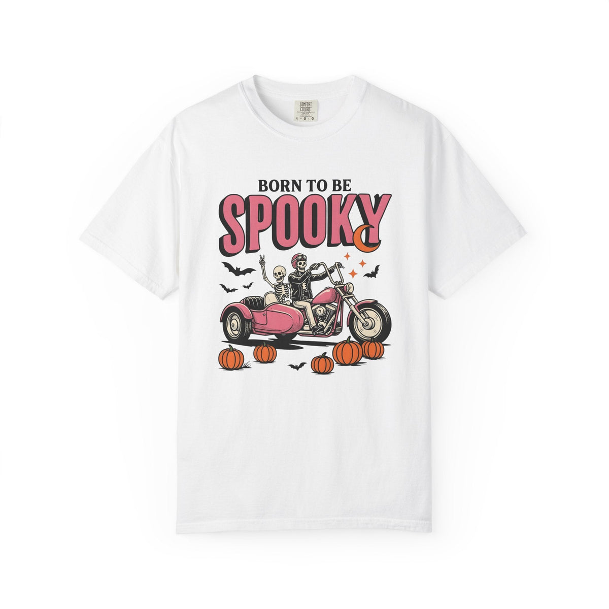Skeleton Bike Shirt Halloween Motorbike Unisex Gift Graphic product image 1