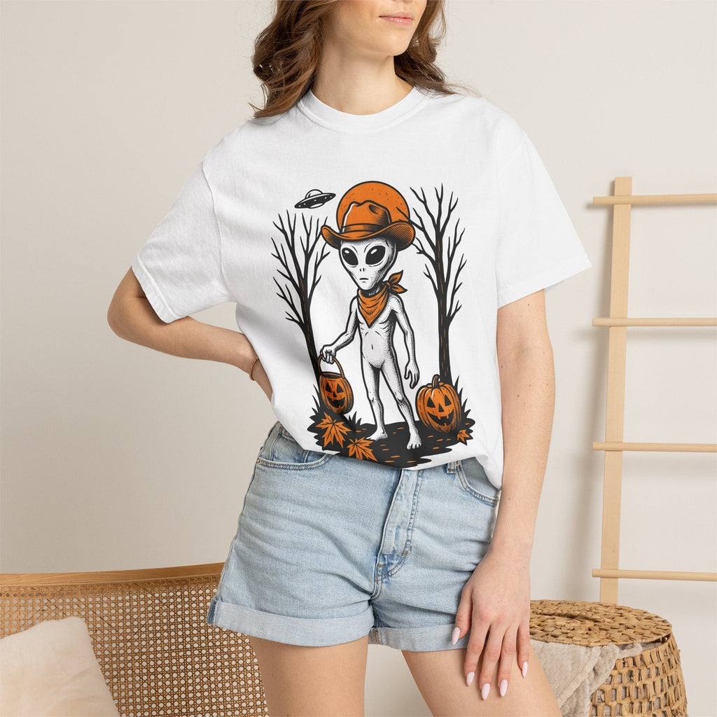 Alien Wrangler Shirt Halloween Futuristic Unisex Gift product image 6