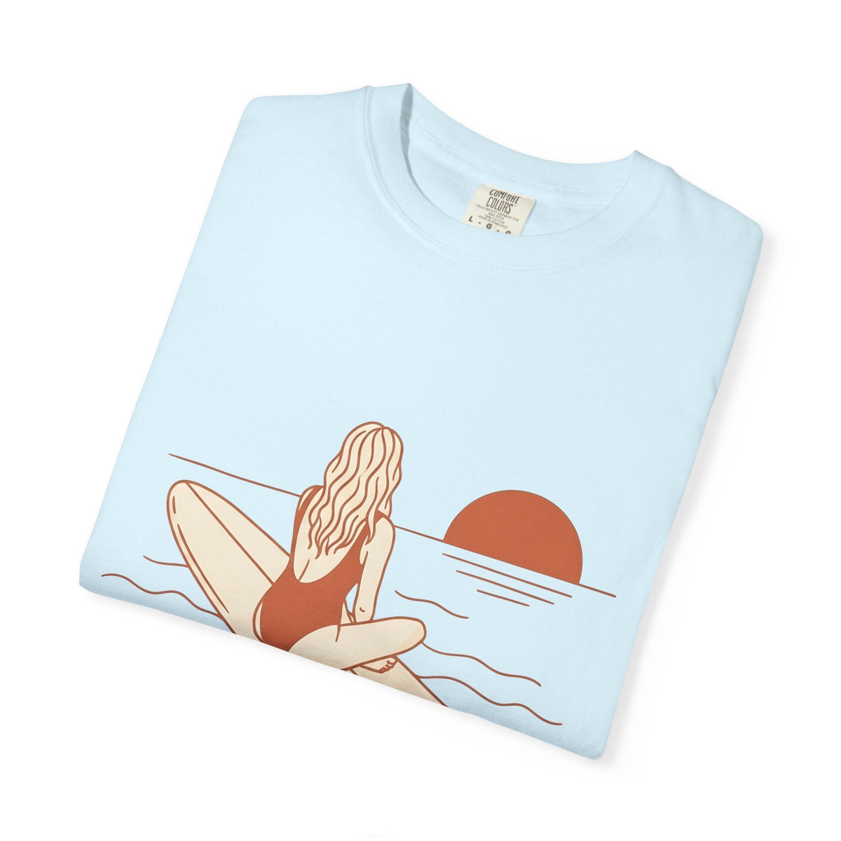 Surfing Woman Shirt Ocean Gift for Women Modern Tee Surfer product image 8