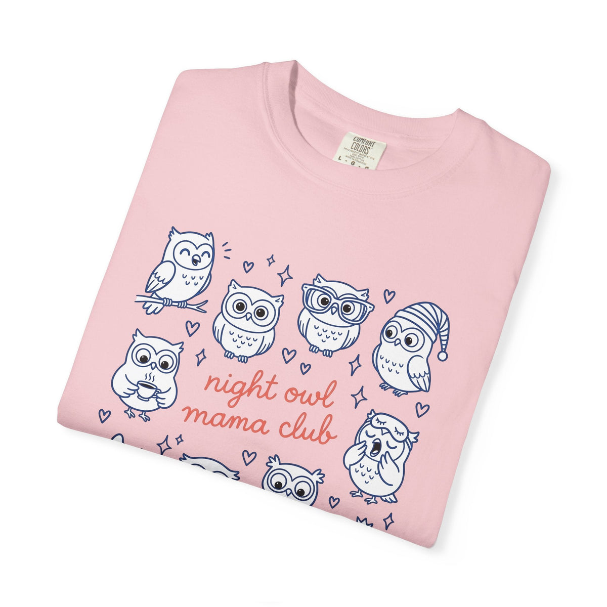 Owl Graphic Shirt Mom Animals Gift for Women Doodle Tee product image 11