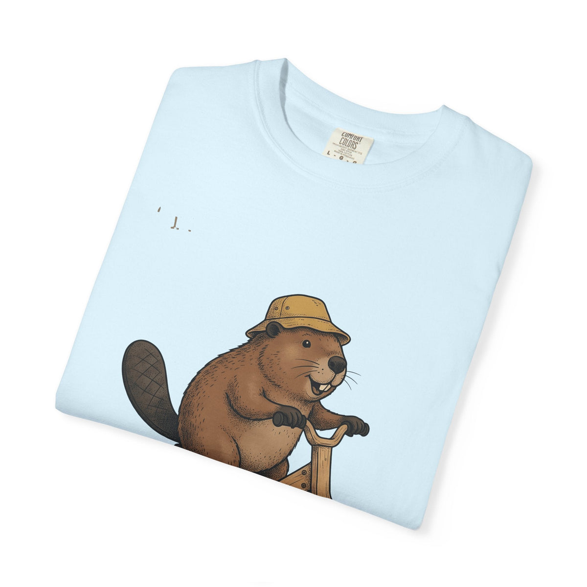 Beaver Bicycle Shirt Teachers Wildlife Gift Women Adorable Tee Dam T-Shirt Educator Enthusiast Cute Tshirt Animal Graphic Sketch Cap Tshirt