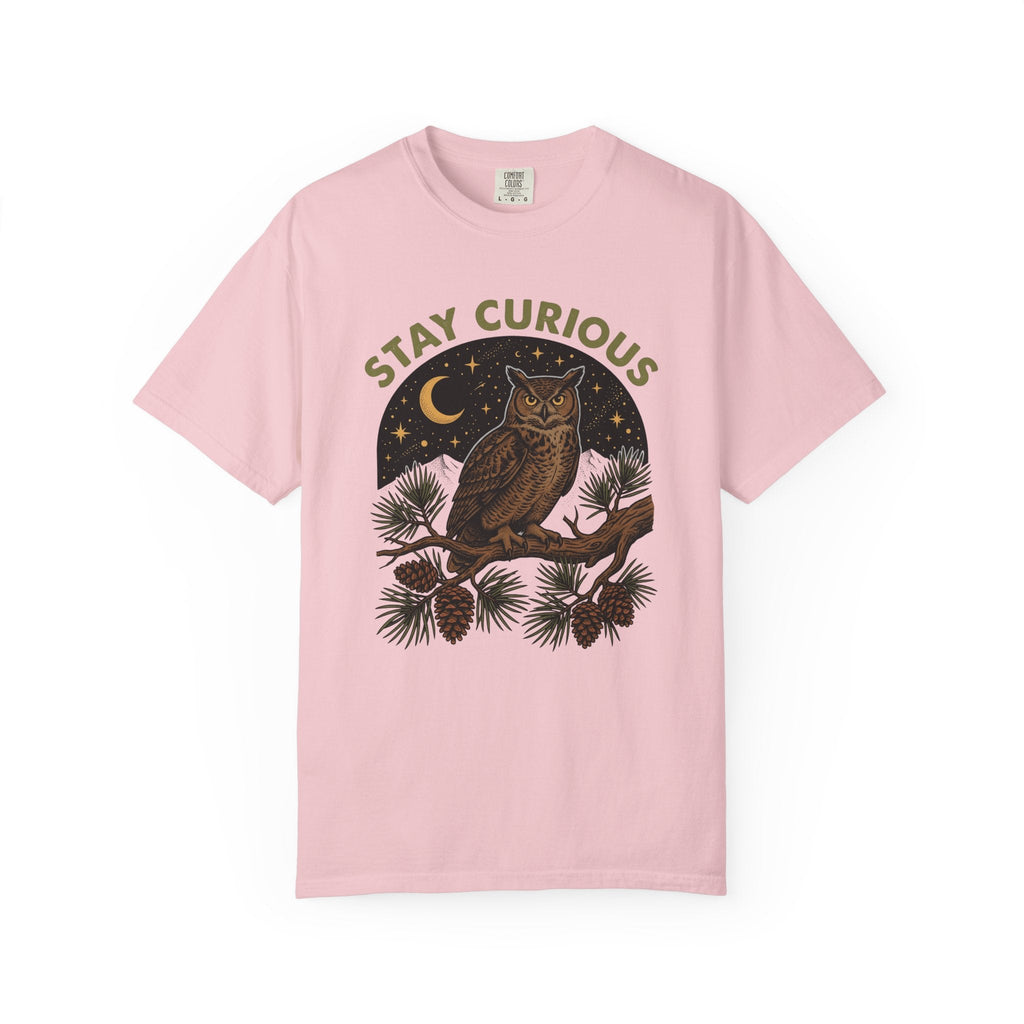 Owl Graphic Shirt Nature Woodland Unisex Gift Vintage Tee product image 3