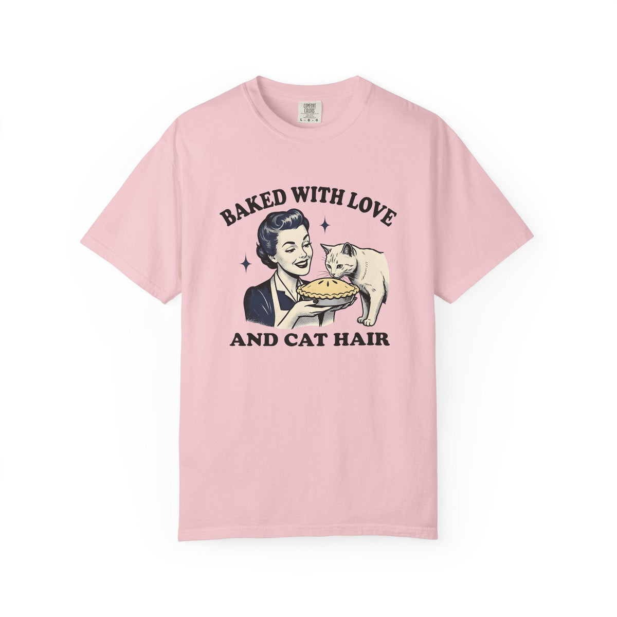 Girl Kitty Tart Shirt Cat Desserts Gift for Women Rustic product image 3