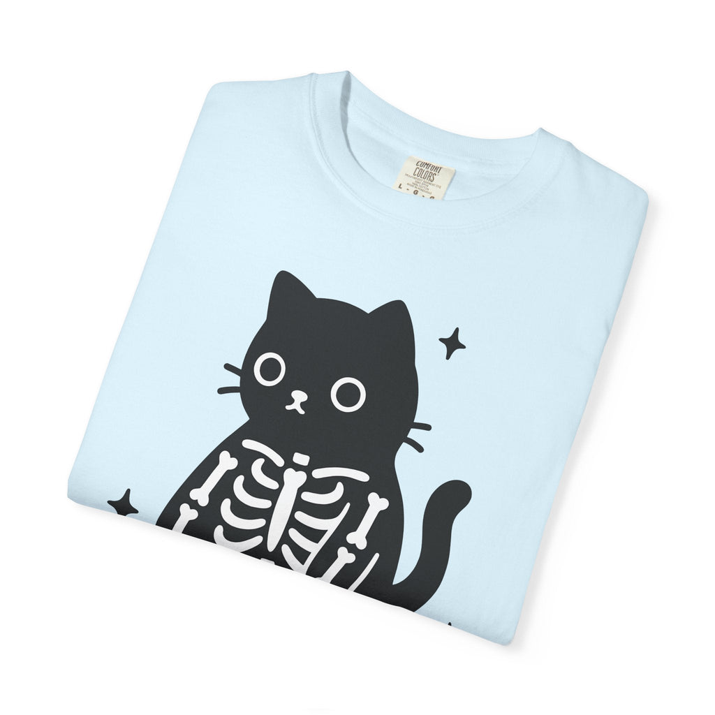 Kitty Bones Shirt Cat Fall Unisex Gift Playful Tee T-Shirt product image 8