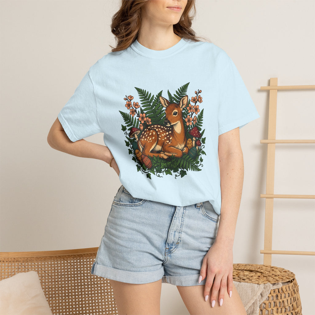 Doe Shirt Easter Trees Unisex Gift Leaf Tee Deer T-Shirt product image 9