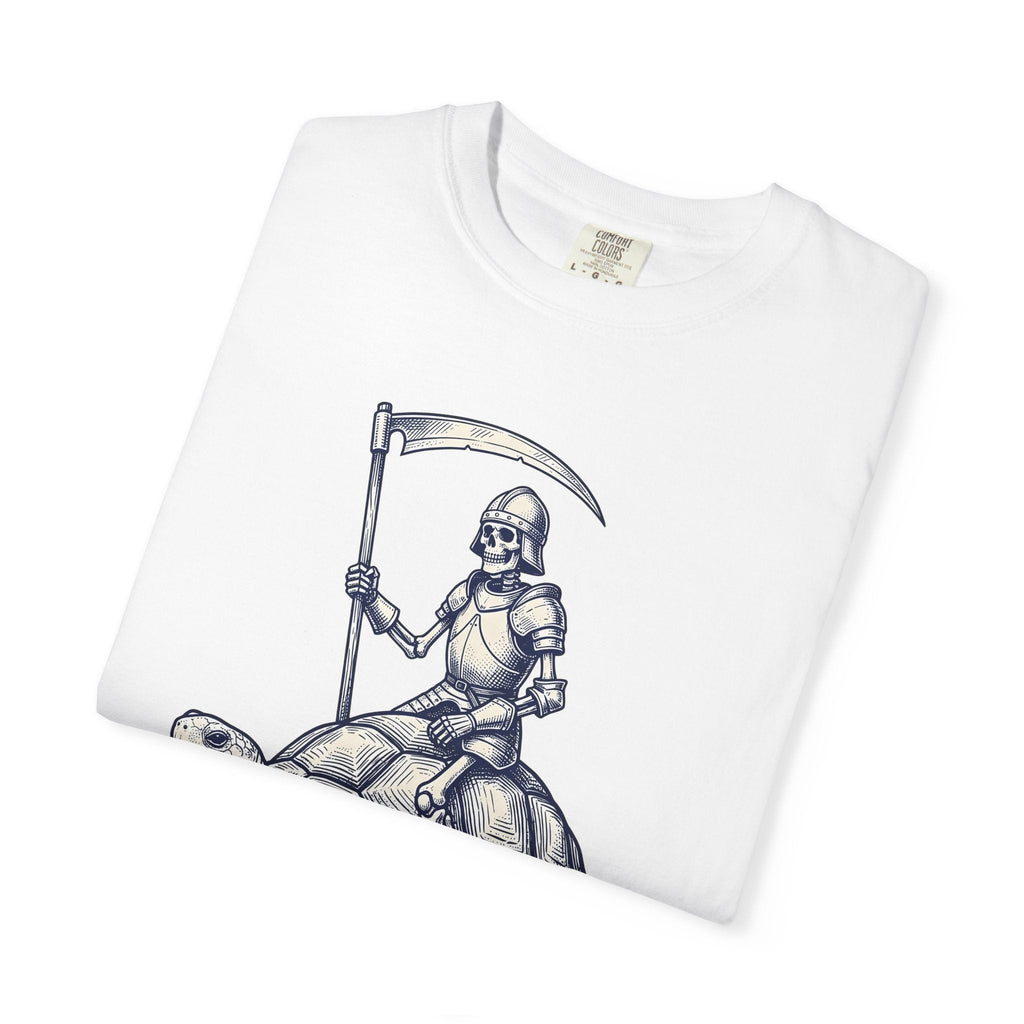 Skeleton Warrior Turtle Shirt Gothic Autumn Unisex Gift product image 6