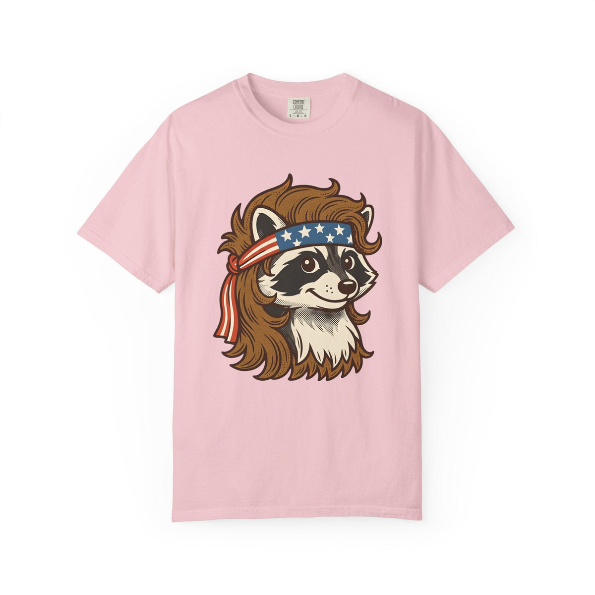 Raccoon Head Wrap Shirt America 4Th Of July Creature Unisex product image 3