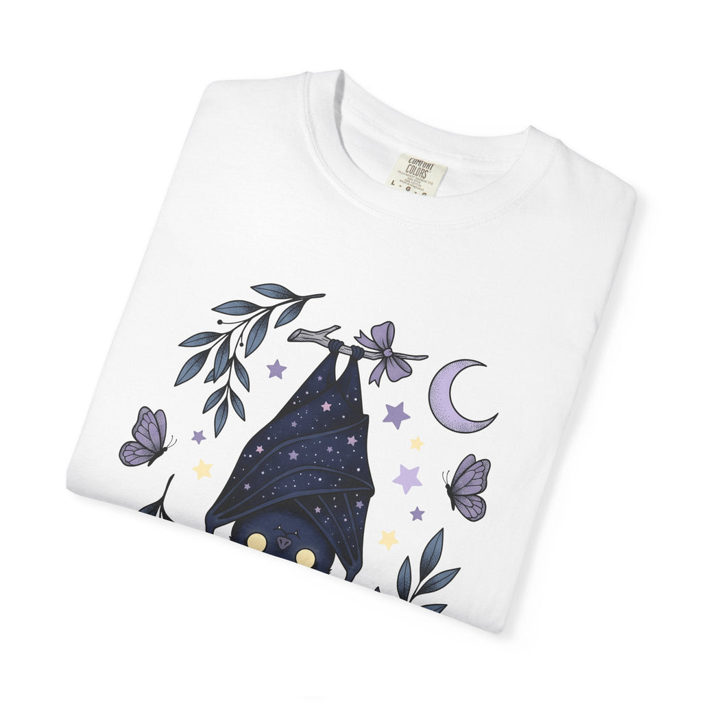 Cute Bat Shirt Boho Chic Gothic Unisex Gift Whimsical Tee product image 5