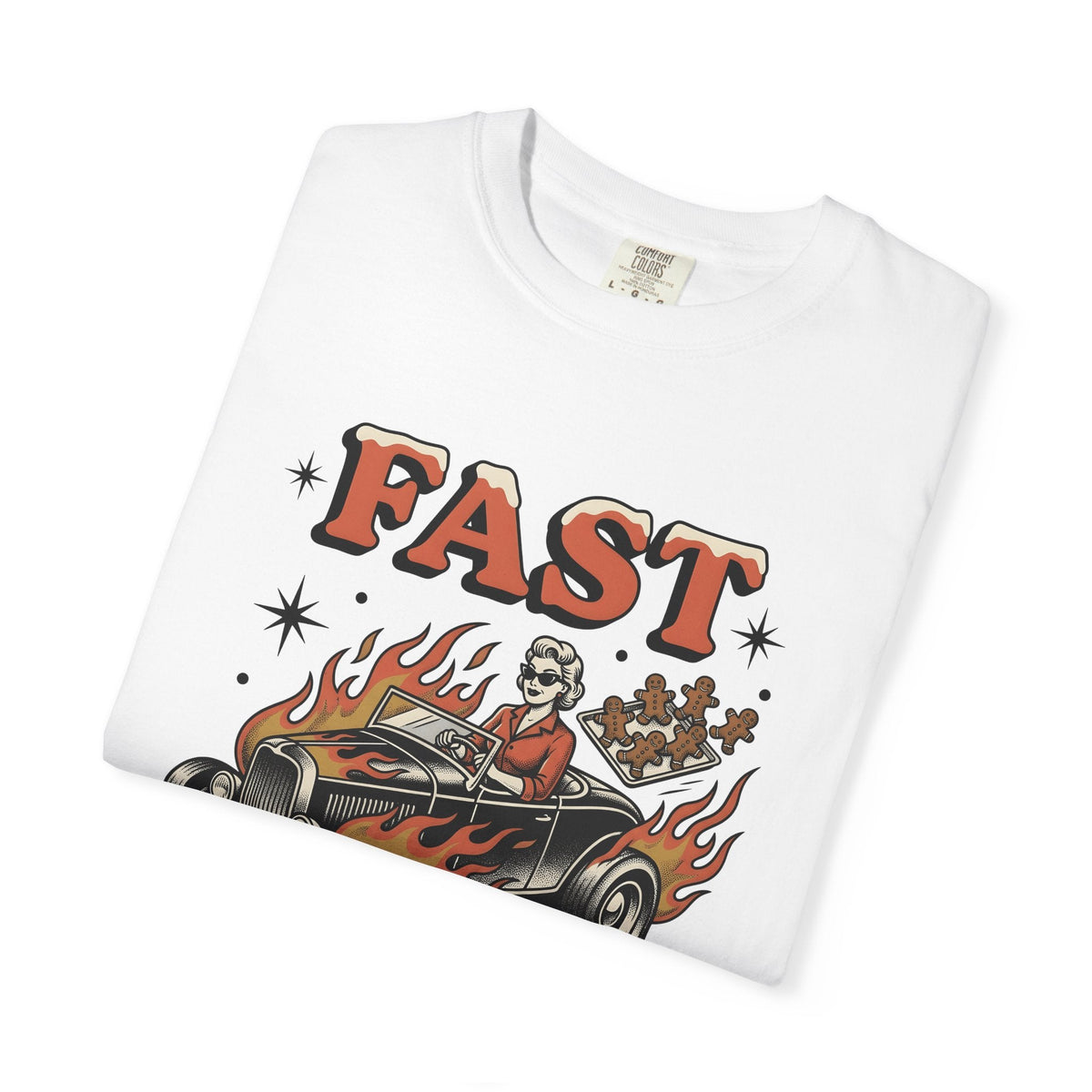 Retro Car Shirt Christmas Transport Unisex Gift Sketch Tee product image 5