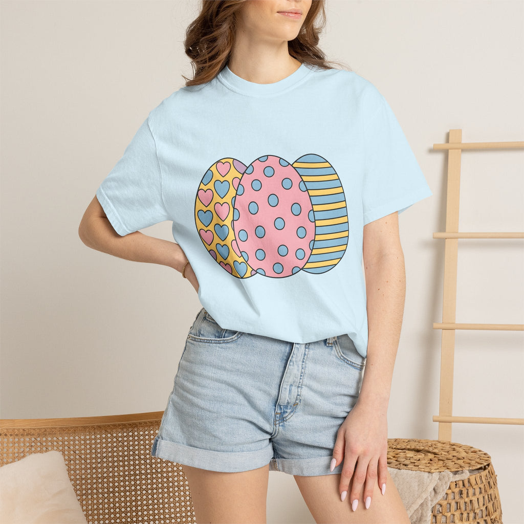 Easter Eggs Shirt Holiday Unisex Gift Cute Tee Egg T-Shirt product image 9