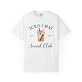 Iced Chai Cup Shirt Coffee Tea Unisex Gift Hand Drawn Tee Chai Mug T-Shirt