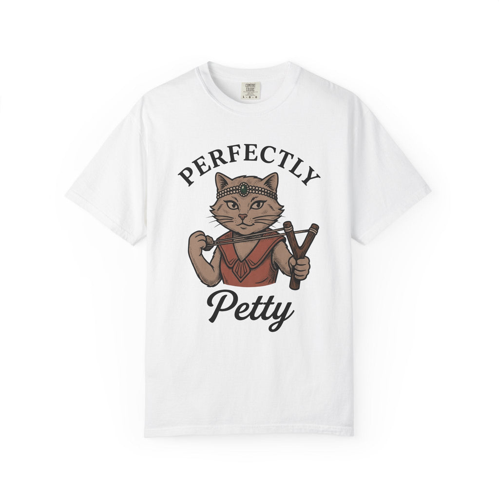 Royal Cat Shirt Humor Unisex Gift Vintage Tee Kitty T-Shirt product image 1