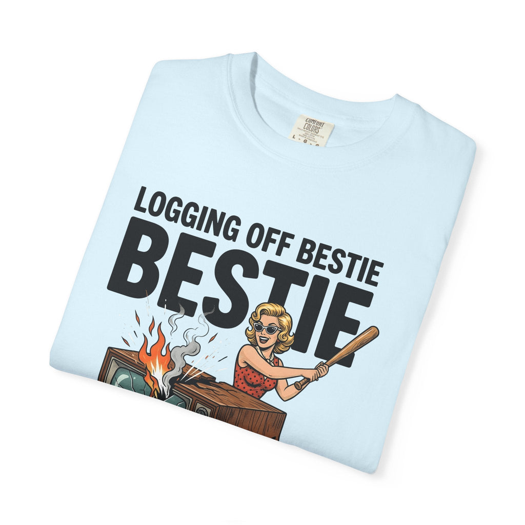 Retro Woman Tv Shirt Friendship Humor Gift Women Pop Art product image 8