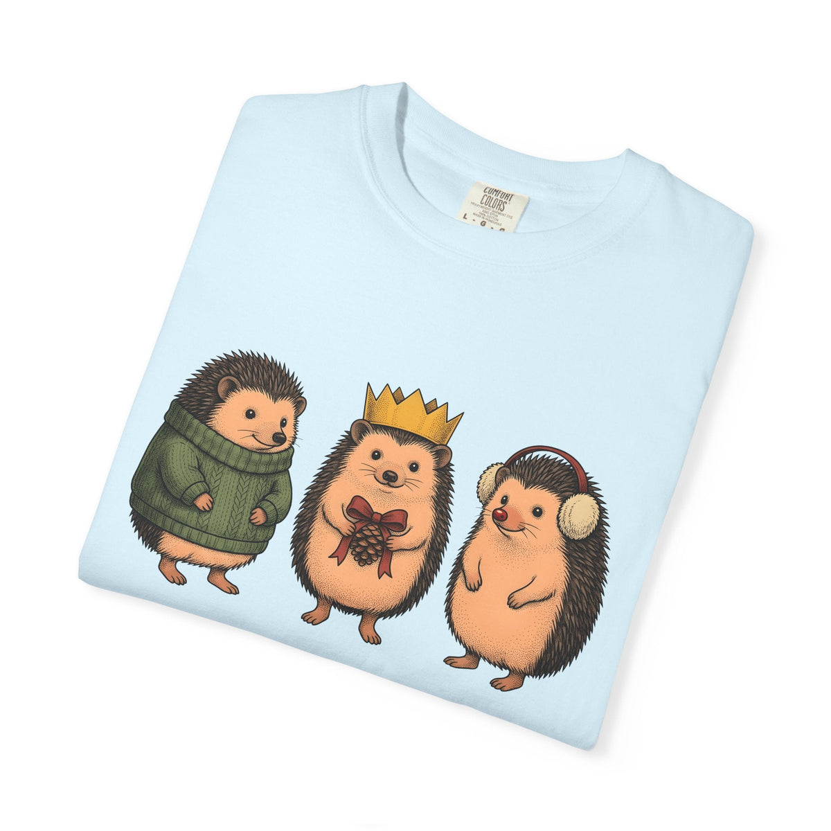 Hedgehog Group Shirt Christmas Wildlife Unisex Gift product image 8