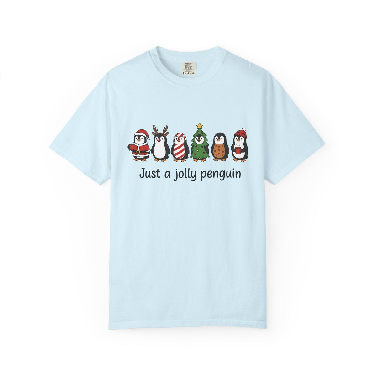 Penguin Drawing Shirt Christmas Pets Unisex Gift Sweet Tee product image 2