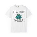 Coffee Cup Shirt Coffee Fun Unisex Gift Kawaii Tee Mug T-Shirt Coffee Fan Cute