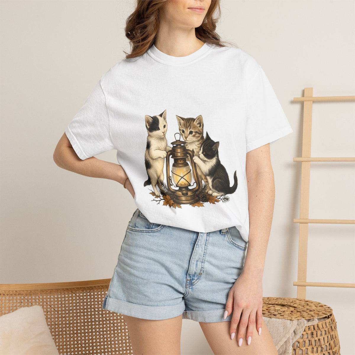 Feline Lantern Shirt Cat Environment Unisex Gift product image 6