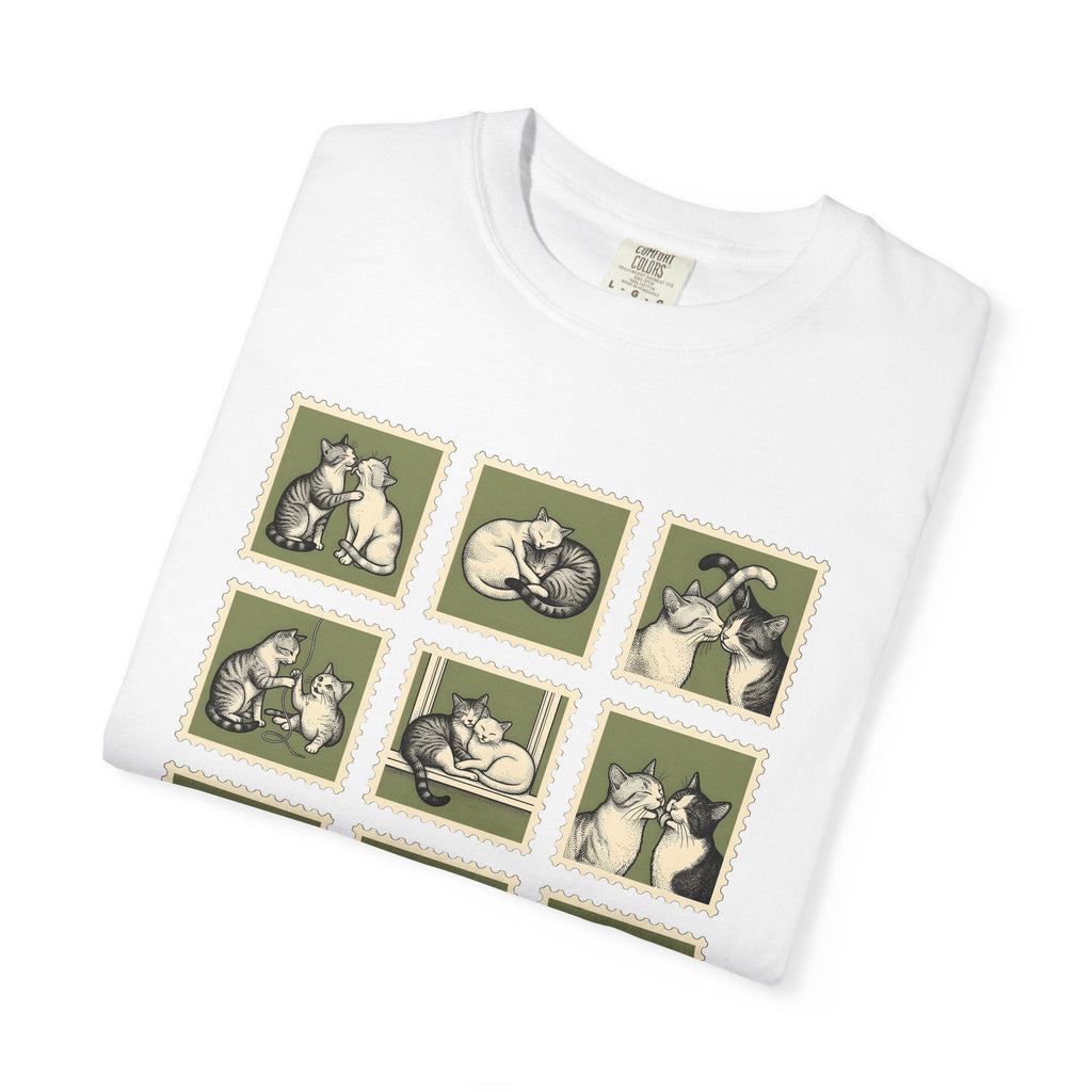 Kitty Couple Shirt Cat Mammals Unisex Gift Rustic Tee product image 5