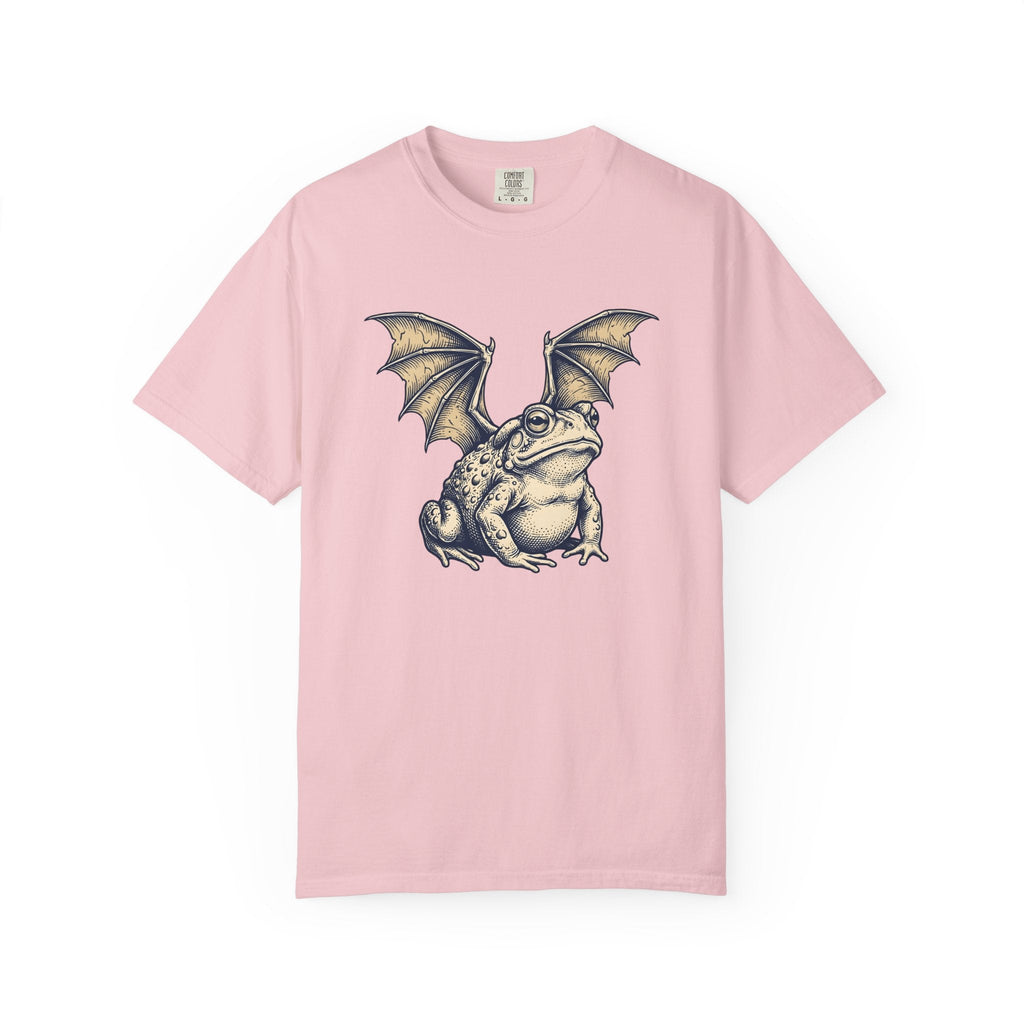 Wings Frog Bat Shirt Fantasy Beast Gift Women Hand Drawn product image 3