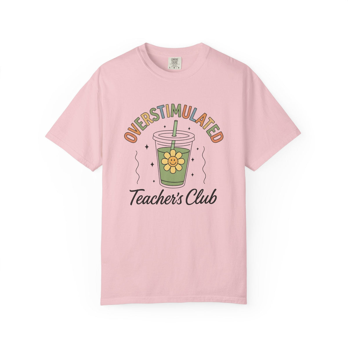 Smile Cup Shirt Teachers Latte Unisex Gift Whimsical Tee Mug T-Shirt Educator