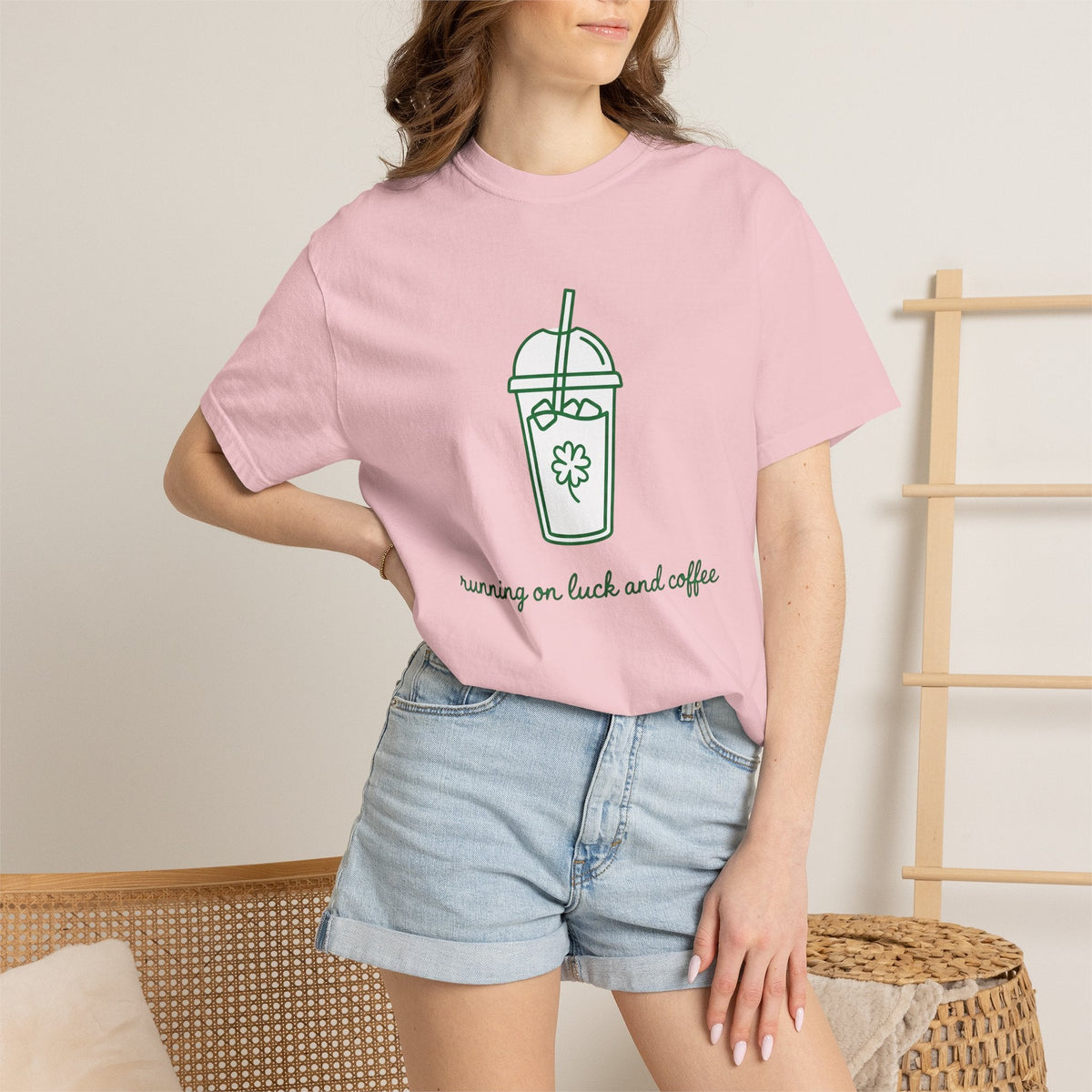 Iced Latte Cup Shirt Nurses Espresso Unisex Gift Simple Tee Coffee Cup T-Shirt