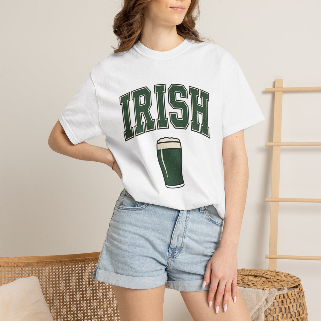 Pint Glass Shirt St Patrick's Day Liquor Unisex Gift Hand product image 6