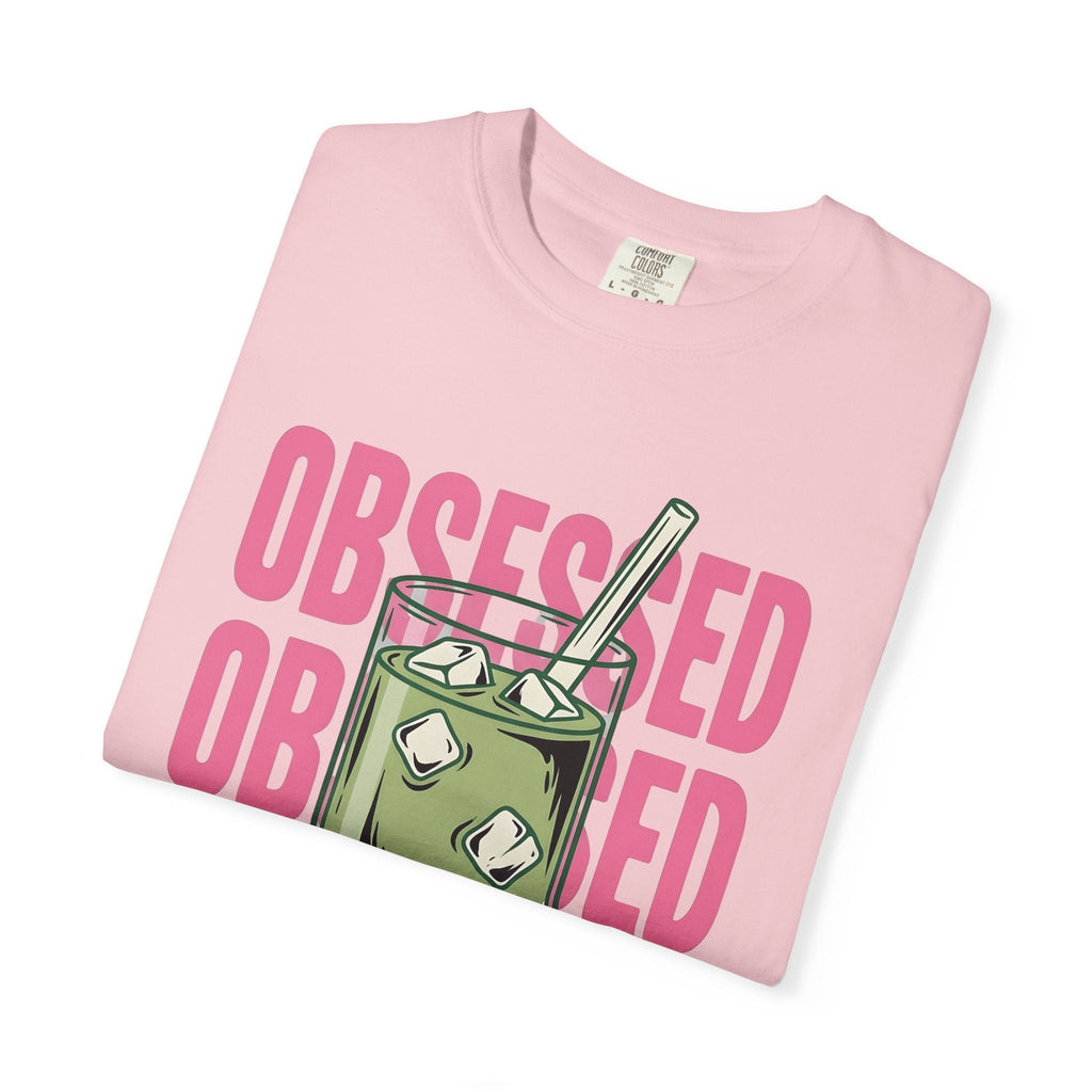 Iced Matcha Latte Shirt Drinks Foodie Gift Women Pop Art product image 11