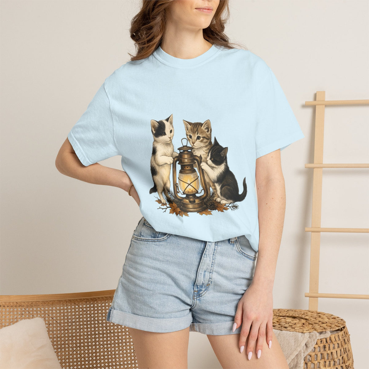 Feline Lantern Shirt Cat Environment Unisex Gift product image 9