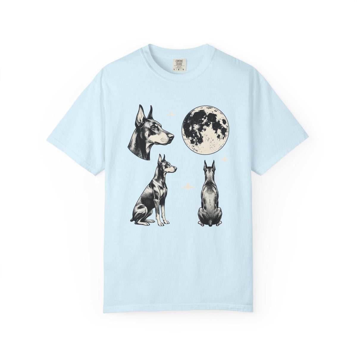 Doberman Canine Shirt Dog Zodiac Unisex Gift Classic Tee product image 2
