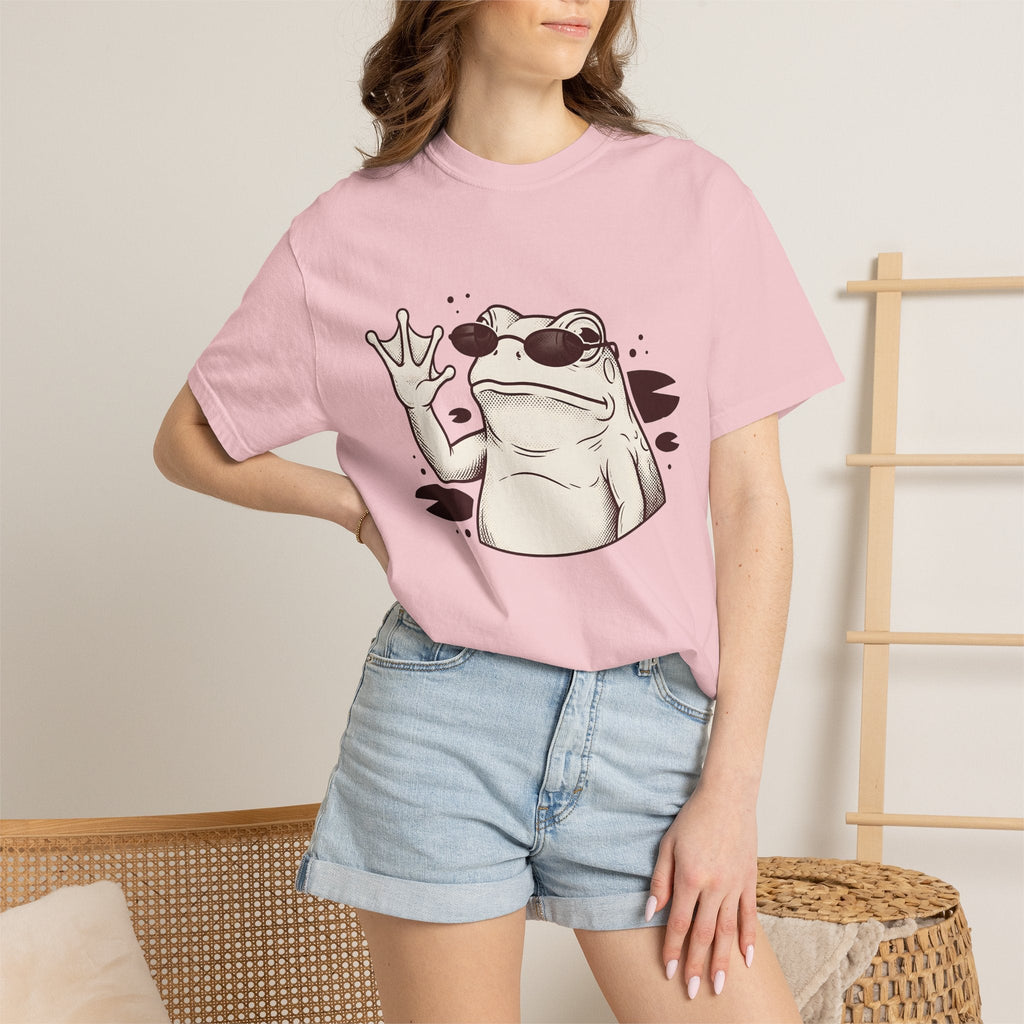 Frog Shades Shirt Cute Pet Unisex Gift Vintage Tee Toad product image 12