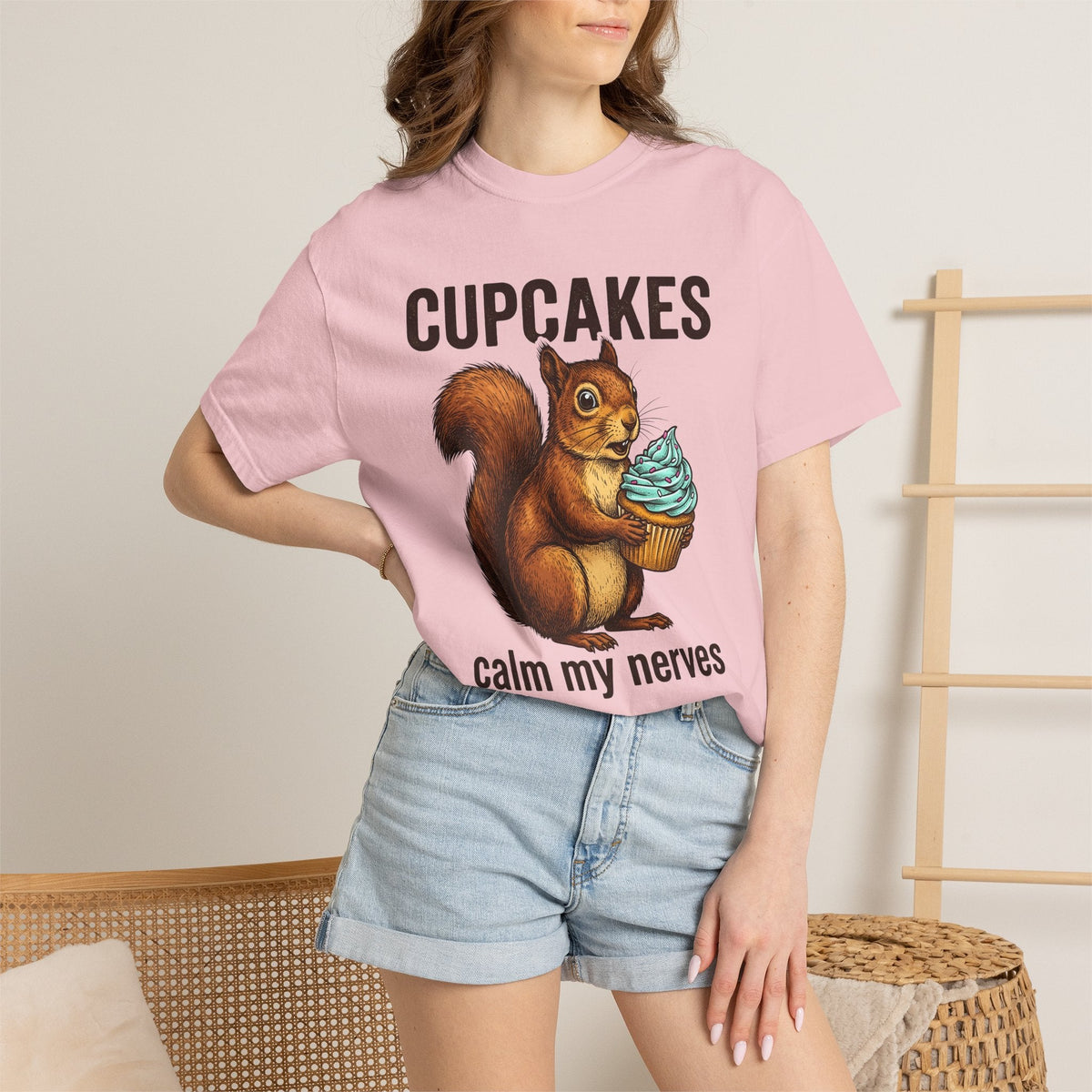 Squirrel Pastry Shirt Desserts Creature Unisex Gift Hand product image 12