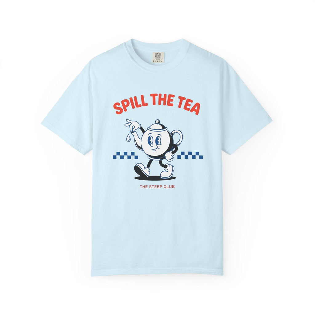 Kettle Mascot Shirt Tea Joke Unisex Gift Comic Tee Teapot T-Shirt Tea Fan
