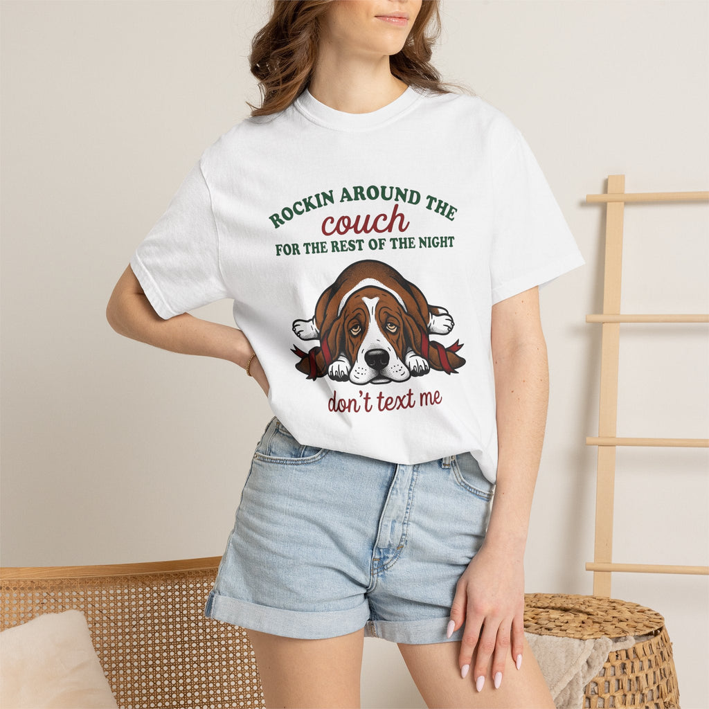 Basset Dog Shirt Funny Canine Unisex Gift Graphic Tee Hound product image 6