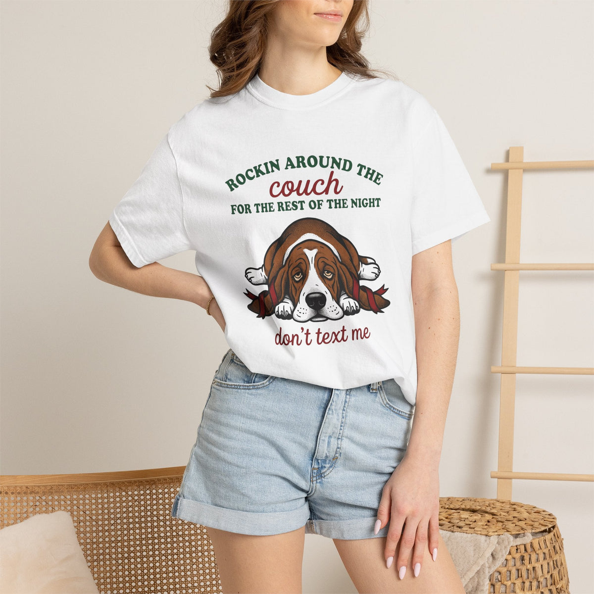 Basset Dog Shirt Funny Canine Unisex Gift Graphic Tee Hound product image 6